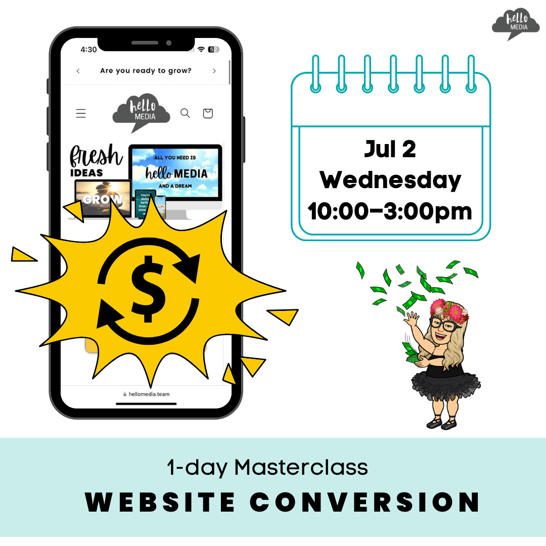 hello media website conversion masterclass